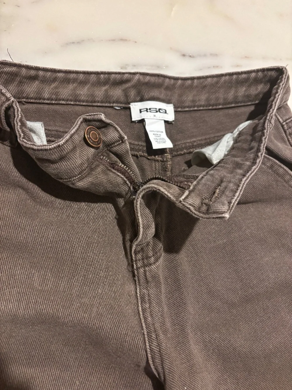 Dark Brown Cargo Pants